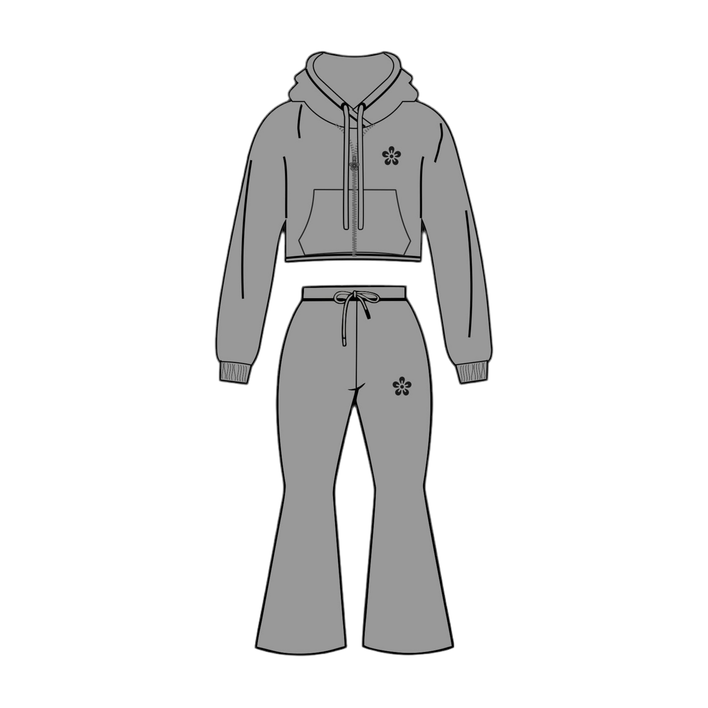 Kanz “Slate Mist” Women’s Sweatsuit