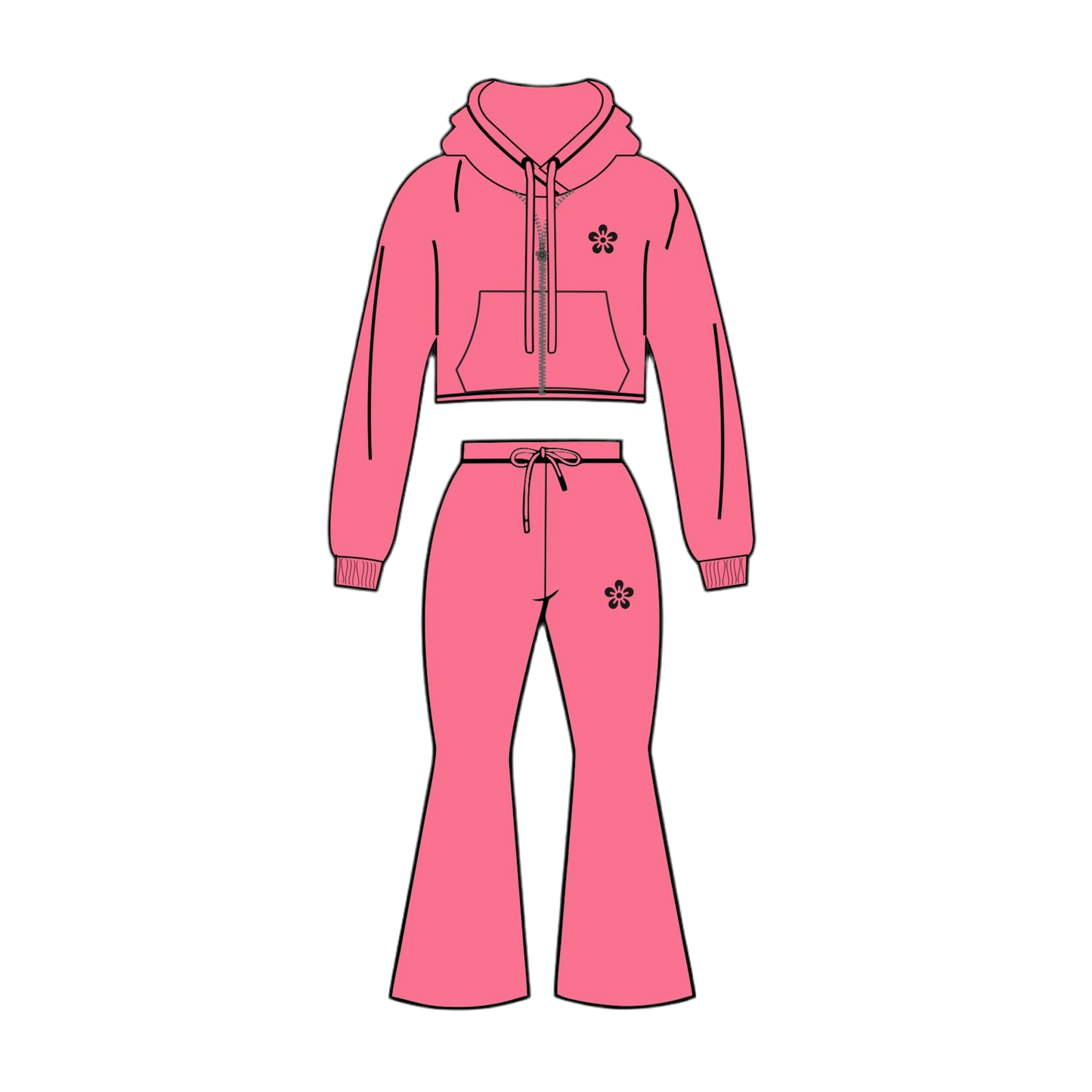 Kanz “Rose Water” Women’s Sweatsuit